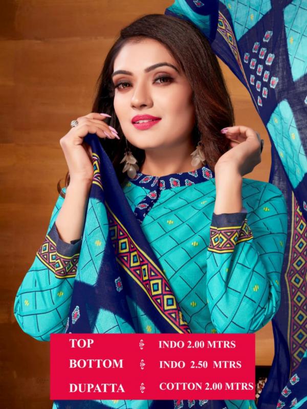 Nayra 14 Indo Printed Patiyala Dress Material Collection